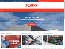 Tablet Screenshot of boreks.com.tr